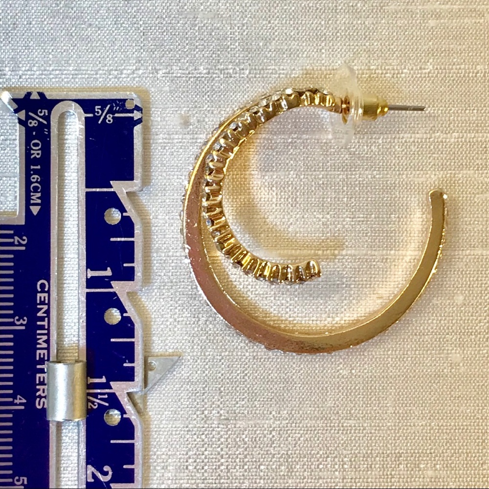 π« Zara Multi Layered Hoops π« - Picture 7 of 8